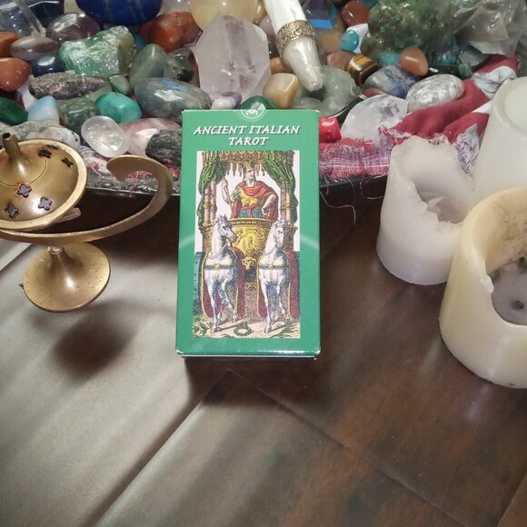 Ancient Italian Tarot Scrabeo Used only once - Picture 1 of 4
